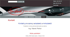 Desktop Screenshot of dr-plast.cz